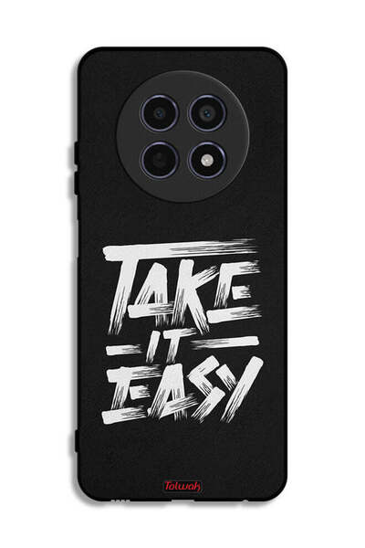 Tolwak Realme 12 5G Protective Case Cover Take It Easy