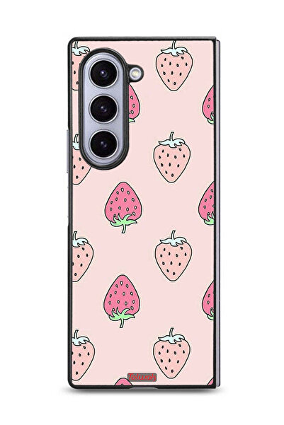 Tolwak غطاء حماية لهاتف سامسونج جالاكسي زد فولد 6 - أيقونة الفراولة