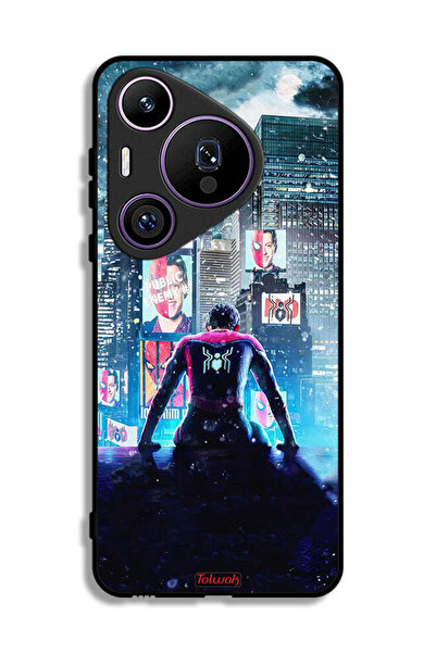 Tolwak غطاء حماية لهاتف هواوي بيورا 70 برو سبايدر مان