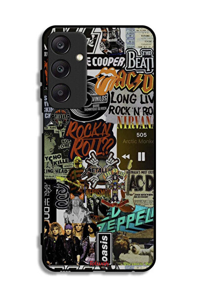 Tolwak غطاء حماية لهاتف سامسونج جالاكسي A25 5G، تحيا موسيقى الروك آند رول