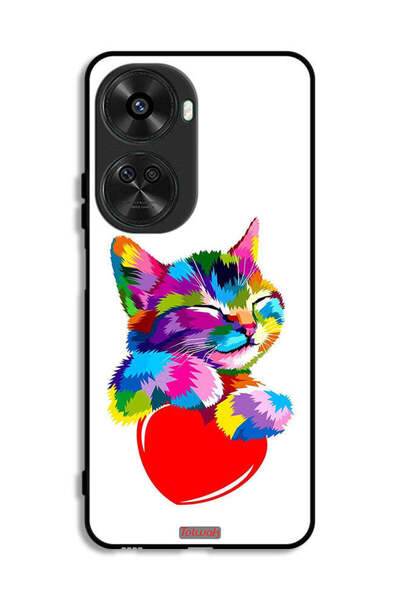 Tolwak Huawei nova 11 SE Protective Case Cover Colourful Kitten