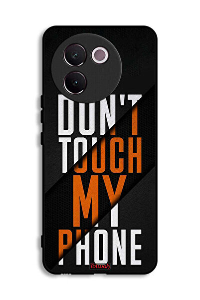 Tolwak Vivo V30e 5G Protective Case Cover Do Not Touch My Phone