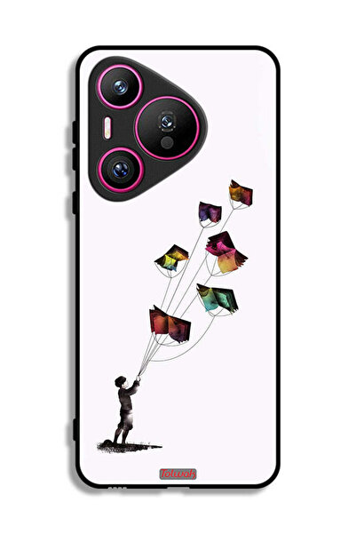 Tolwak غطاء حماية لهاتف هواوي بيورا 70 - طائرات ورقية