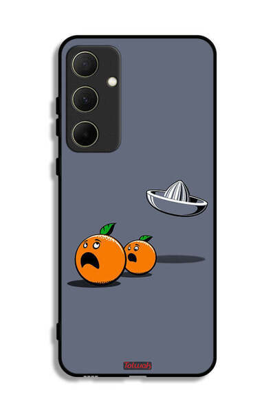 Tolwak غطاء حماية لهاتف Samsung Galaxy A35 5G بتصميم فني رقمي بسيط وفكاهي