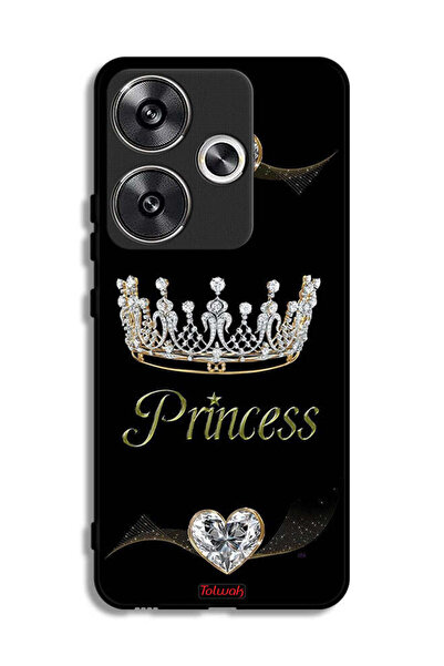 Tolwak غطاء حماية بطبعة الأميرة لهاتف شاومي ريدمي توربو 3 5G