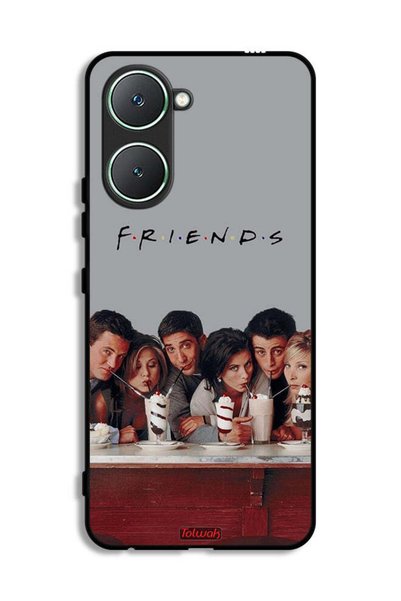 Tolwak غطاء حماية لهاتف Vivo Y03 4G F R I E N D S