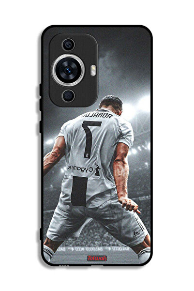 Tolwak غطاء حماية لهاتف هواوي نوفا 12 لايت بطبعة احتفال كريستيانو رونالدو