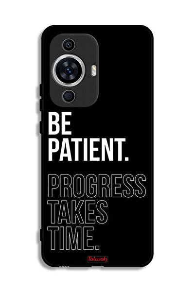 Tolwak غطاء حماية لهاتف هواوي نوفا 12 لايت - كن صبورًا، فالتقدم يستغرق وقتًا