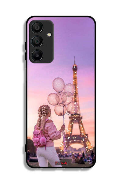 Tolwak غطاء حماية لهاتف سامسونج جالاكسي A15 بطبعة فتاة تحمل بالونات