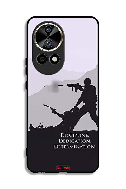 Tolwak Huawei nova 12 Ultra 5G Protective Case Cover Discipline Dedication De...