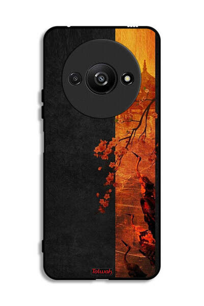 Tolwak Xiaomi Redmi A3 4G Protective Case Cover Autumn Colors Art