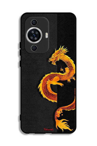 Tolwak Huawei nova 12s Protective Case Cover Dragon Art