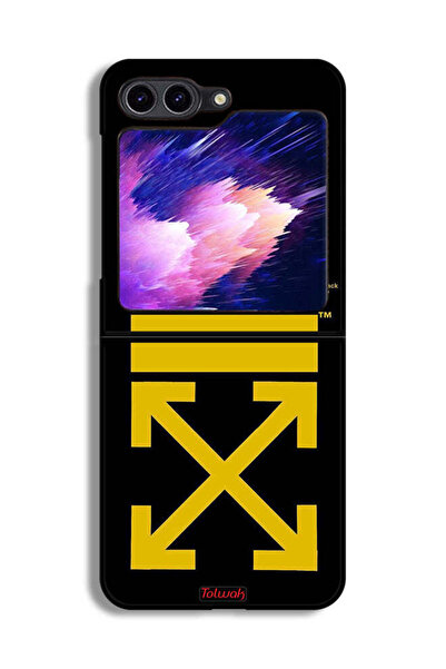 Tolwak غطاء حماية لهاتف Samsung Galaxy Z Flip6 - خلفية شاشة الهاتف
