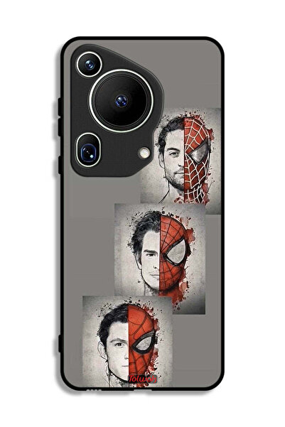 Tolwak غطاء حماية فائق لهاتف هواوي بيورا 70 برسومات سبايدر مان