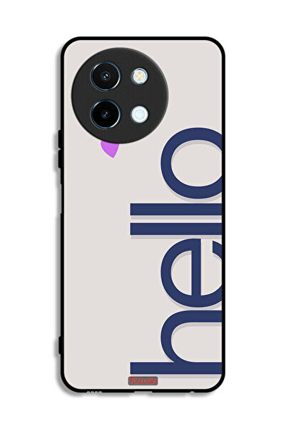 Tolwak Vivo Y38 5G Protective Case Cover Hello