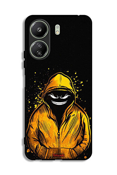 Tolwak غطاء حماية لهاتف شاومي ريدمي 13 سي برسومات مارشميلو بوي