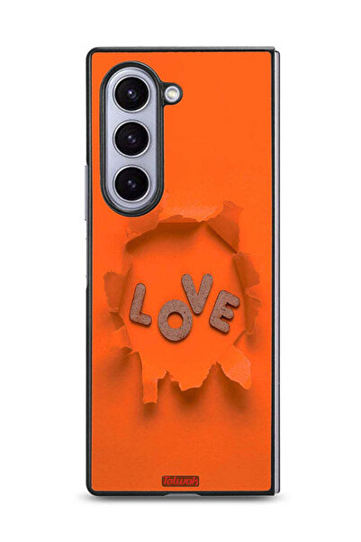 Tolwak غطاء حماية لهاتف سامسونج جالاكسي زد فولد 6 - لوف