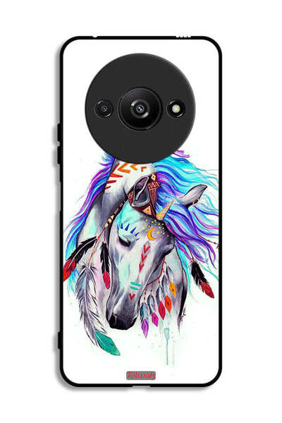 Tolwak Xiaomi Redmi A3 4G Protective Case Cover Horse