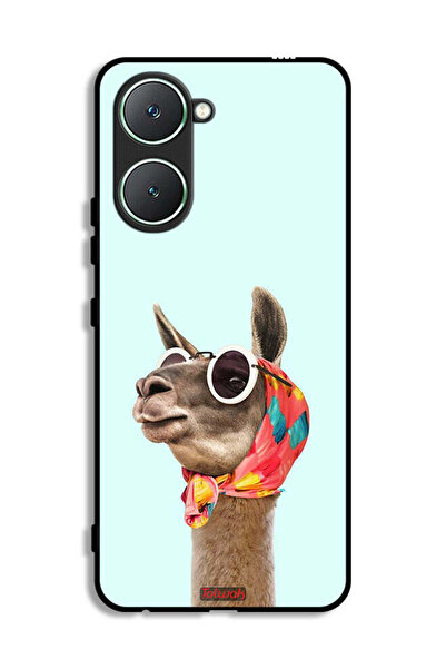 Tolwak غطاء حماية لهاتف Vivo Y03 4G بلون جمل أنيق وجذاب