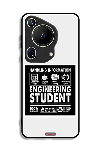 Tolwak غطاء حماية لهاتف هواوي بيورا 70 ألترا - ملصق طالب هندسة