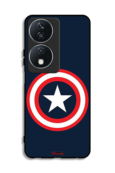 Tolwak غطاء حماية لهاتف Honor X7b 5G كابتن أمريكا