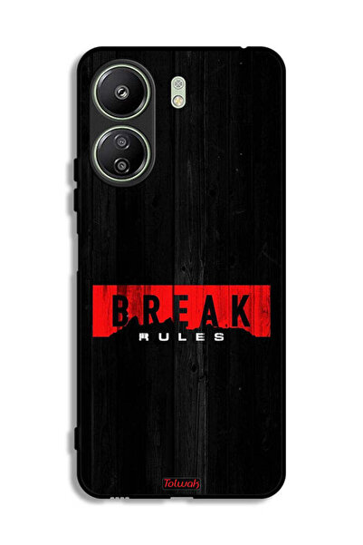 Tolwak غطاء حماية لهاتف Xiaomi Redmi 13C - كسر القواعد