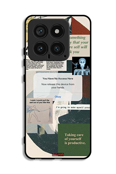 Tolwak غطاء حماية لهاتف Xiaomi 14 اسمح لنفسك بالنمو