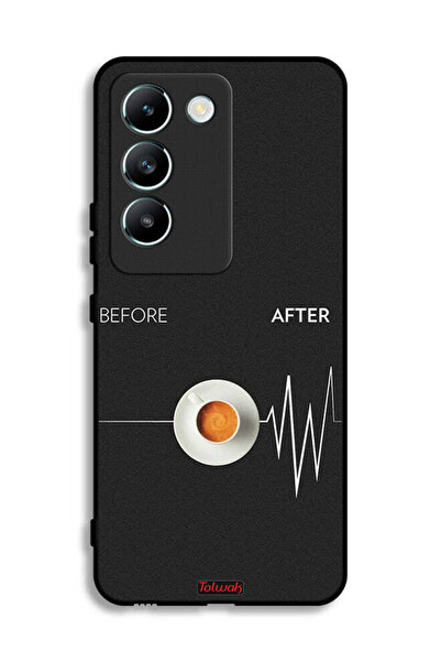 Tolwak غطاء حماية لهاتف Vivo V30 Lite 4G قبل وبعد