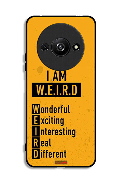 Tolwak Xiaomi Redmi A3 4G Protective Case Cover I Am Weird