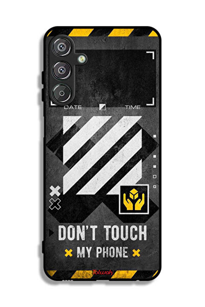 Tolwak Samsung Galaxy F15 5G Protective Case Cover Do Not Touch My Phone