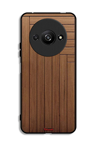 Tolwak غطاء حماية بنمط باب لهاتف Xiaomi Redmi A3 4G