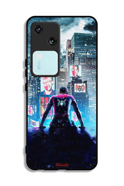 Tolwak غطاء حماية لهاتف Vivo S18 5G بتصميم سبايدر مان