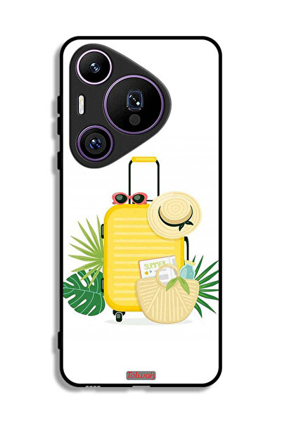 Tolwak غطاء حماية لهاتف هواوي بيورا 70 برو برسومات رقمية صيفية