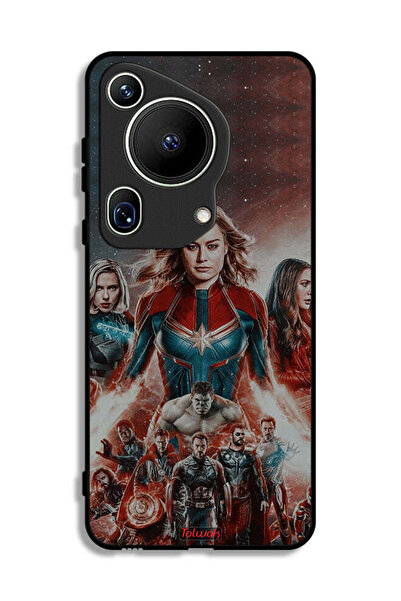 Tolwak غطاء حماية فائق لهاتف هواوي بيورا 70 من أفينجرز