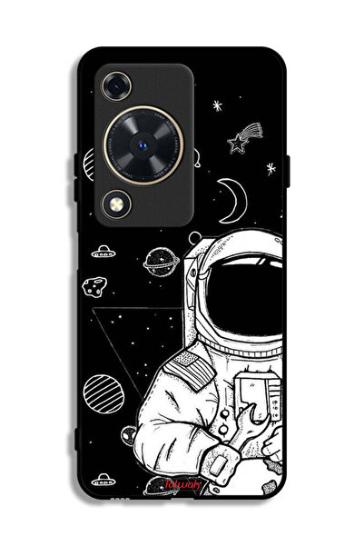 Tolwak غطاء حماية لهاتف هواوي إنجوي 70 بتصميم رائد فضاء