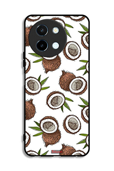 Tolwak غطاء حماية لهاتف Vivo Y38 5G بلون جوز الهند