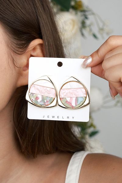 Jack Ferrero Steel / No Tarnishing Women's Earrings