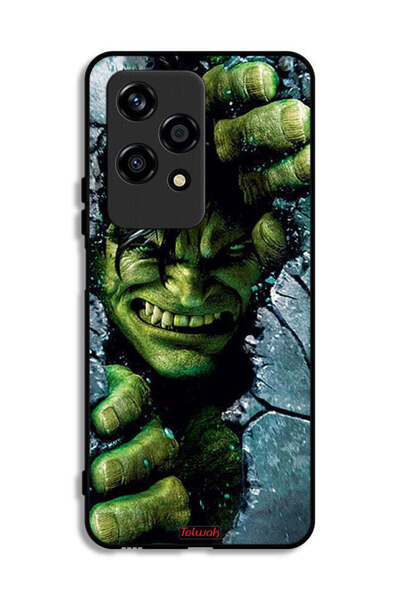 Tolwak غطاء حماية لهاتف Honor 200 Lite 5G بتصميم هالك المذهل