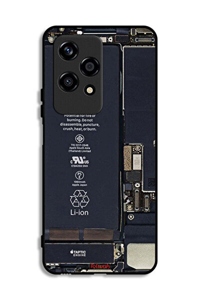 Tolwak غطاء حماية لهاتف Honor 200 Lite 5G بنمط دائرة الهاتف