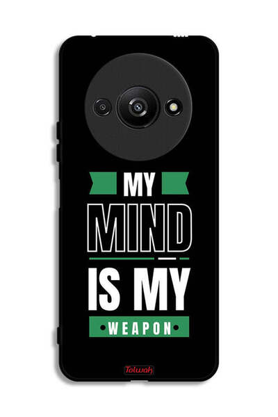Tolwak Xiaomi Redmi A3 4G Protective Case Cover My Mind Is My