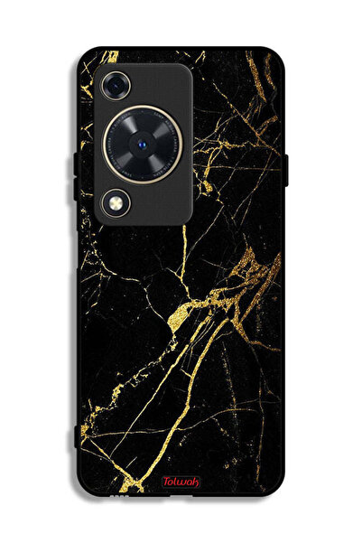 Tolwak غطاء حماية لهاتف هواوي إنجوي 70 - رخامي متصدع