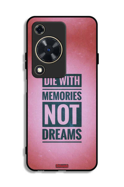 Tolwak غطاء حماية لهاتف هواوي إنجوي 70 بنقشة ذكريات وليس أحلام