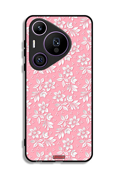 Tolwak غطاء حماية لهاتف هواوي بيورا 70 برو بنمط خلفية زهور