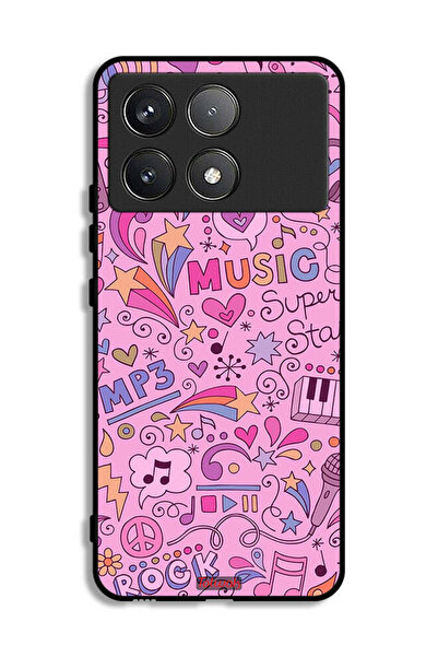 Tolwak غطاء حماية لهاتف شاومي ريدمي K70 برو - علامات موسيقية