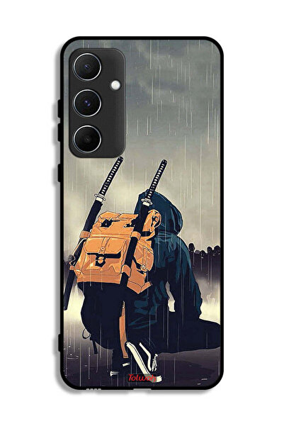 Tolwak غطاء حماية لهاتف سامسونج جالاكسي A55 5G، فن سيف الساموراي الرقمي