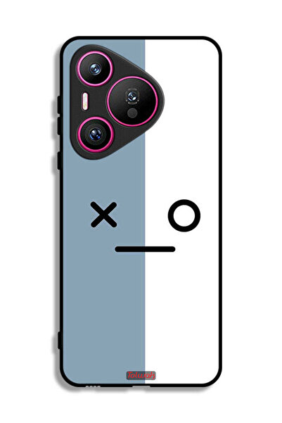 Tolwak غطاء حماية لهاتف هواوي بيورا 70 بأيقونات الوجه