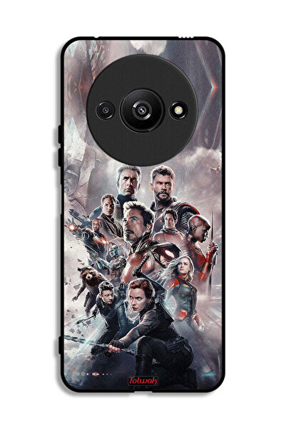 Tolwak Xiaomi Redmi A3 4G Protective Case Cover Avengers