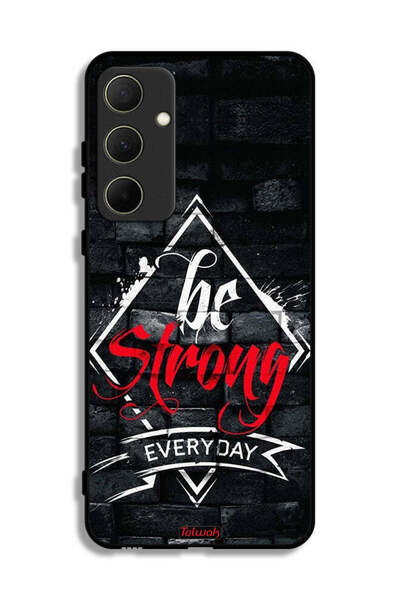 Tolwak غطاء حماية لهاتف سامسونج جالكسي A35 5G كن قويًا كل يوم