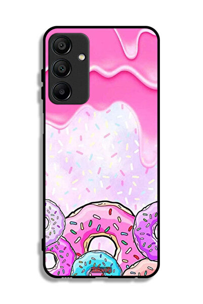 Tolwak Samsung Galaxy A15 Protective Case Cover Donut Colors