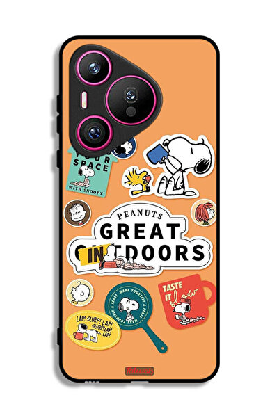 Tolwak غطاء حماية لهاتف هواوي بيورا 70 - ملصقات الفول السوداني